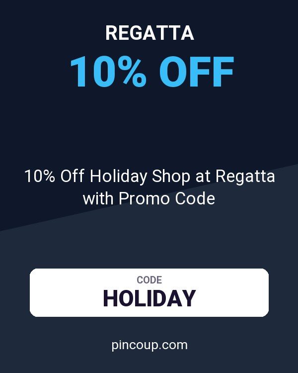 10% Off Holiday Shop at Regatta with Promo Code
