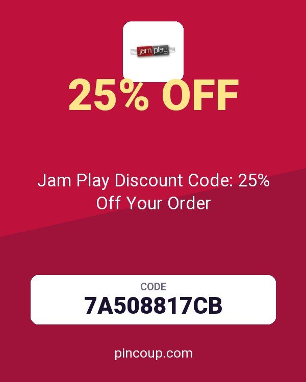 Jam Play Discount Code: 25% Off Your Order