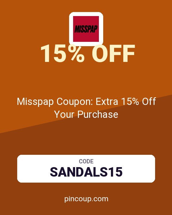 Misspap UK & IE: Misspap Coupon: Extra 15% Off Your Purchase