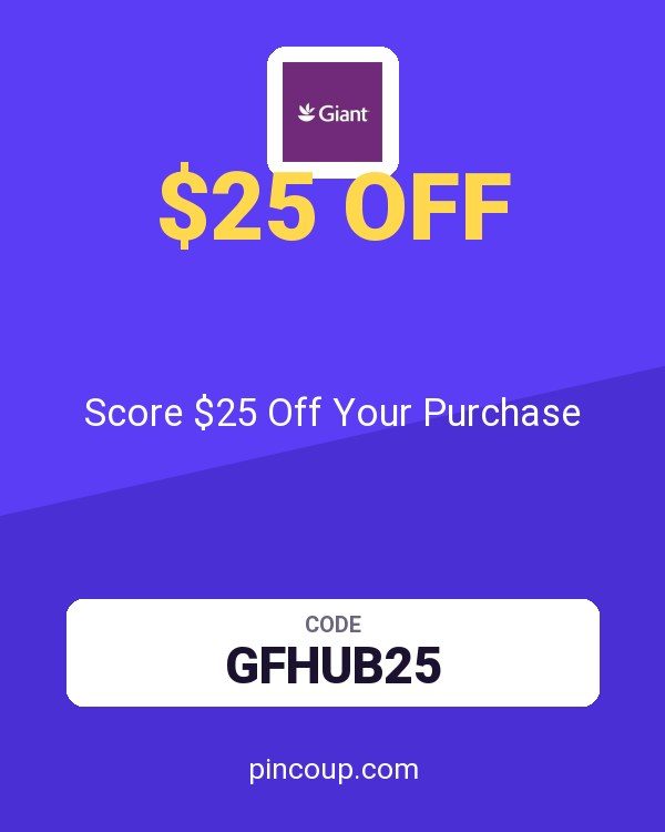 Giant Food coupon: Score $25 Off Your Purchase