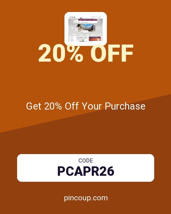 Qatar Airways coupon: Get 20% Off Your Purchase