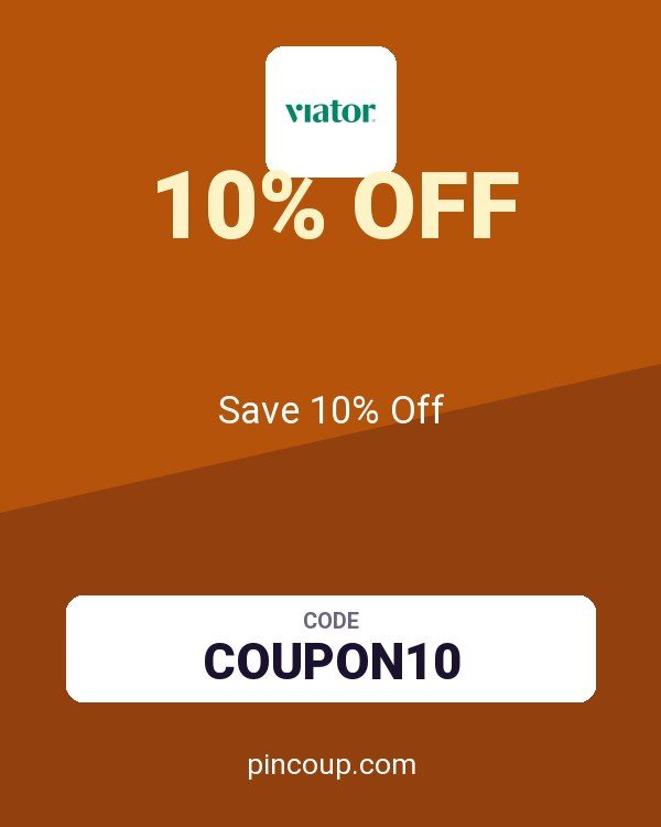 Viator coupon: Save 10% Off