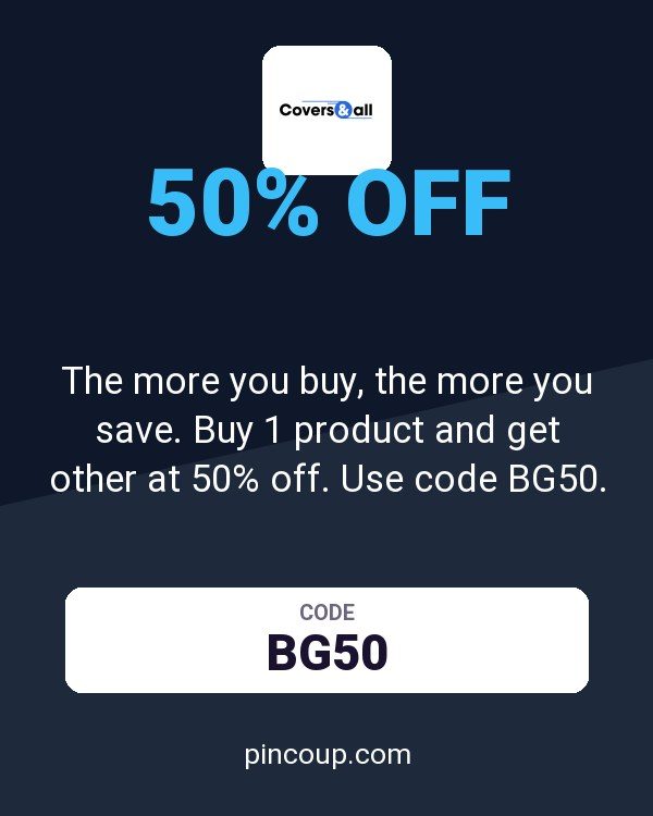 Covers And All coupon: The more you buy, the more you save. Buy 1 product and get other at 50% off. Use code BG50. Offer ends on Feb 15th 2023