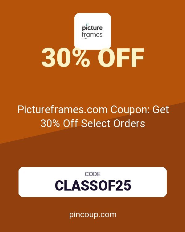 Pictureframes.com Coupon: Get 30% Off Select Orders