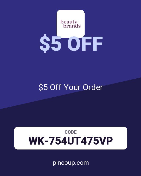 Beauty Brands coupon: $5 Off Your Order