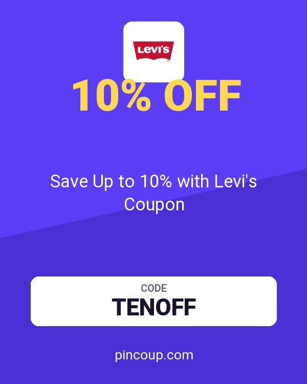 Save Up to 10% with Levi's Coupon