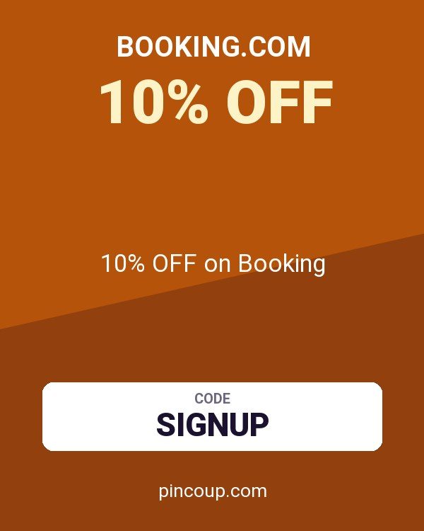 Booking.com coupon: 10% OFF on Booking