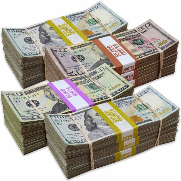 $81,000 RealAged® Full Print New Series Bundle Pack at Prop Money Inc.