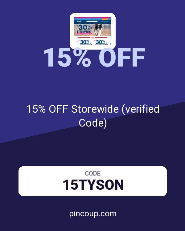 PETstock coupon: 15% OFF Storewide (verified Code)