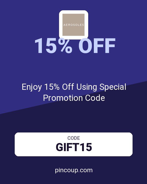 Aerosoles coupon: Enjoy 15% Off Using Special Promotion Code