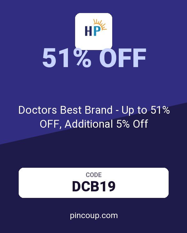 Herbspro coupon: Doctors Best Brand - Up to 51% OFF, Additional 5% Off