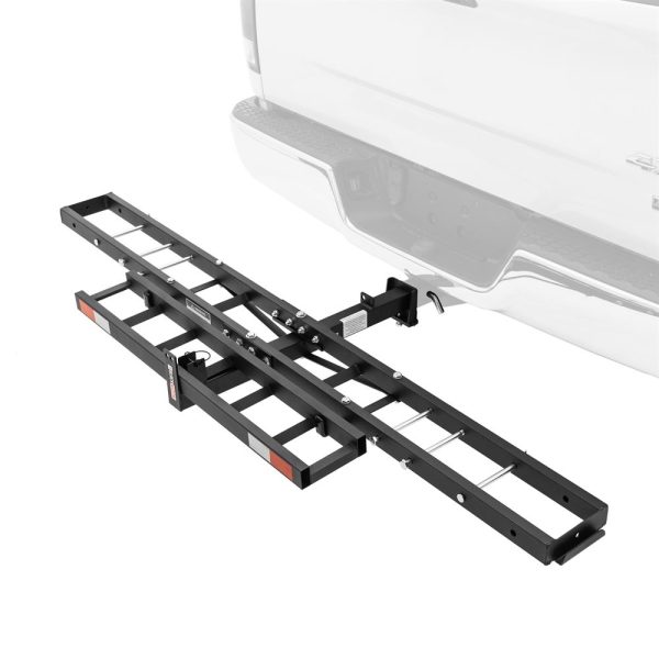 300 lb. Single eBike/Fat Tire Bike Carrier - Hitch Mounted Bike Rack - Black Widow MCC-300-EF at Discount Ramps