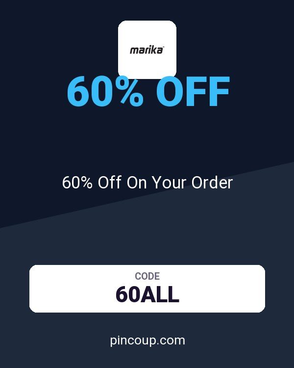 Marika coupon: 60% Off On Your Order