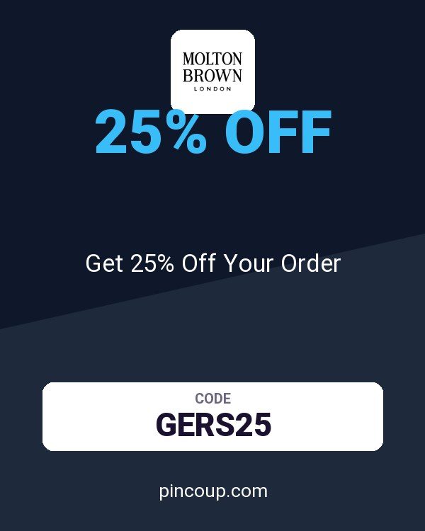 Molton Brown coupon: Get 25% Off Your Order