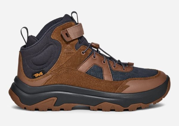 TEVA Men's Hurricane Daybreaker Mid Hiking Boot in Phantom/Bison, Size 13