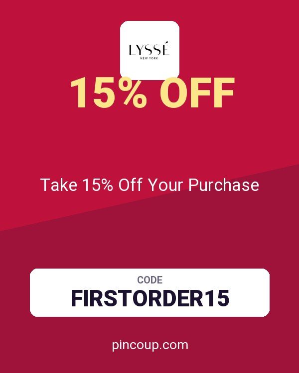 Lysse coupon: Take 15% Off Your Purchase