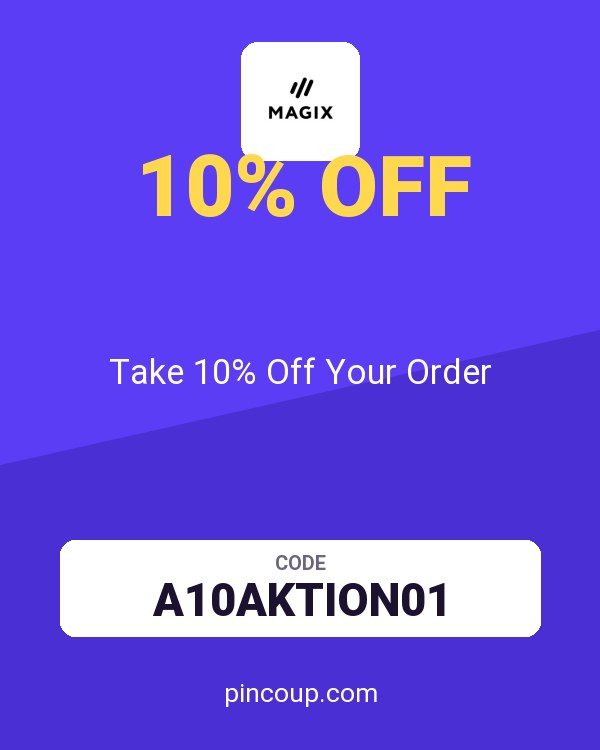 MAGIX & VEGAS Creative Software IT coupon: Take 10% Off Your Order