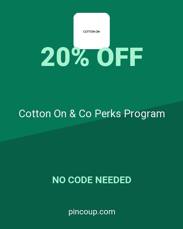 Cotton On & Co Perks Program