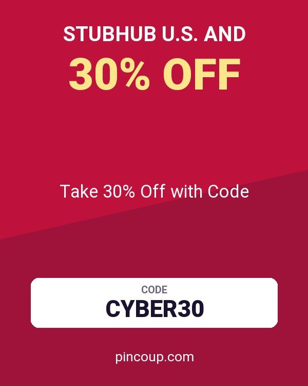 StubHub U.S. and coupon: Take 30% Off with Code