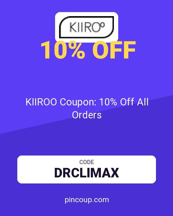 KIIROO Coupon: 10% Off All Orders