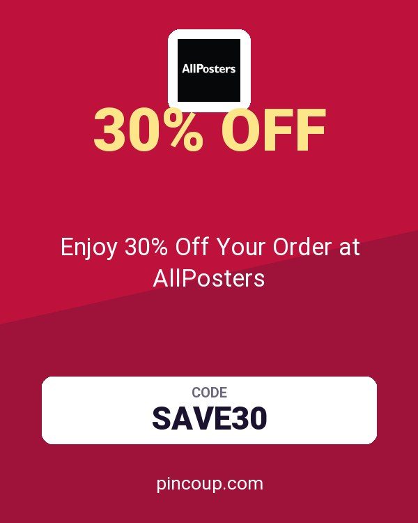 Allposters.com coupon: Enjoy 30% Off Your Order at AllPosters