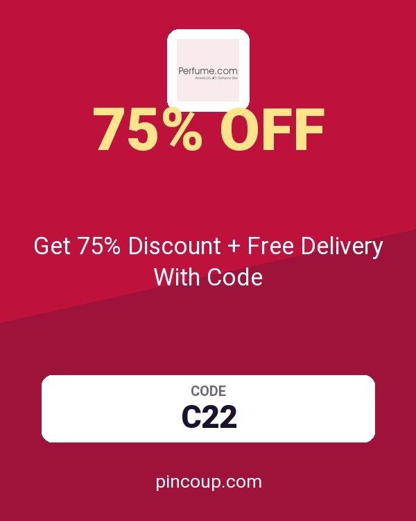 Perfume.com coupon: Get 75% Discount + Free Delivery With Code