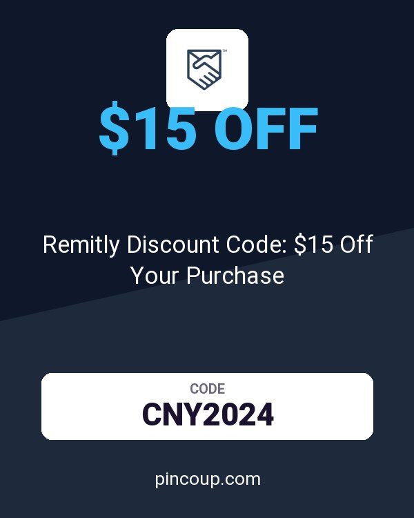 Remitly Discount Code: $15 Off Your Purchase