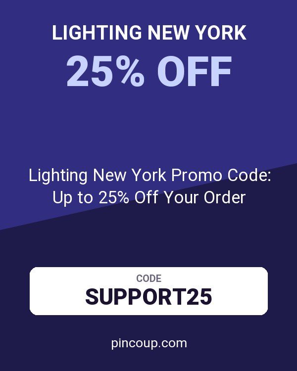 Lighting New York Promo Code: Up to 25% Off Your Order