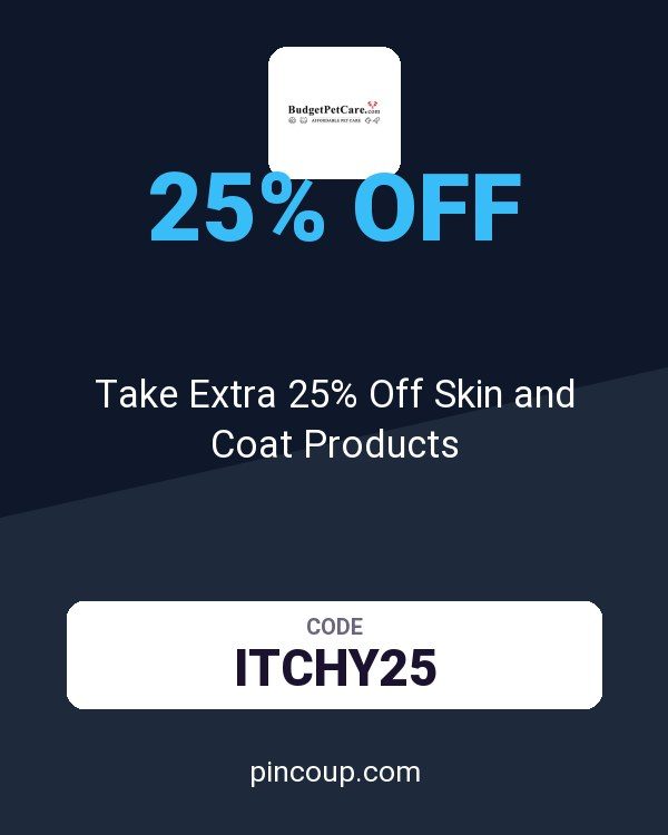 BudgetPetCare.com coupon: Take Extra 25% Off Skin and Coat Products
