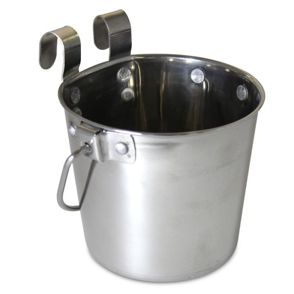 Flat-Sided Hook-On Pail 2 Qt at Horse.com