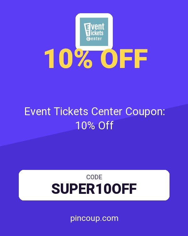 Event Tickets Center Coupon: 10% Off