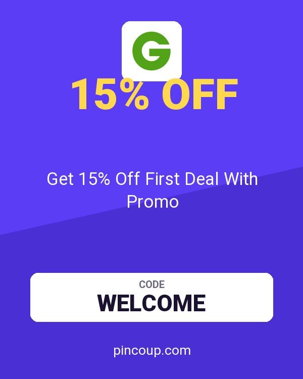 Groupon coupon: Get 15% Off First Deal With Promo