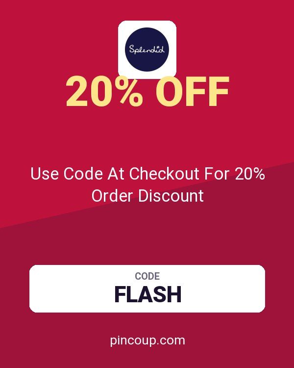 Splendid coupon: Use Code At Checkout For 20% Order Discount