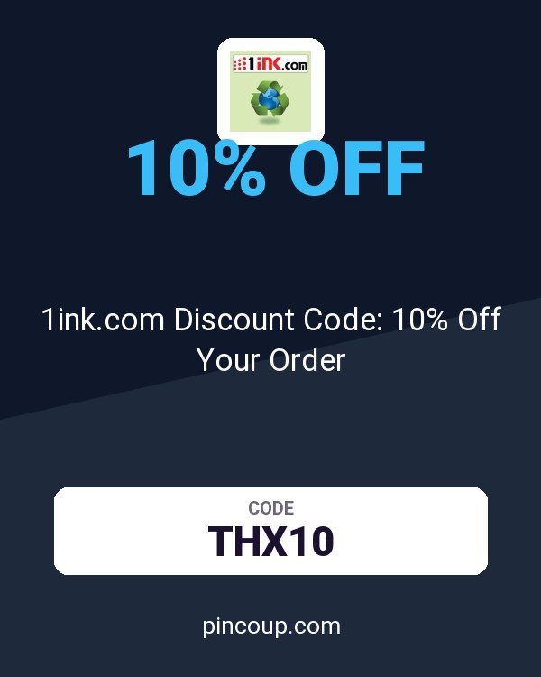 1ink.com Discount Code: 10% Off Your Order
