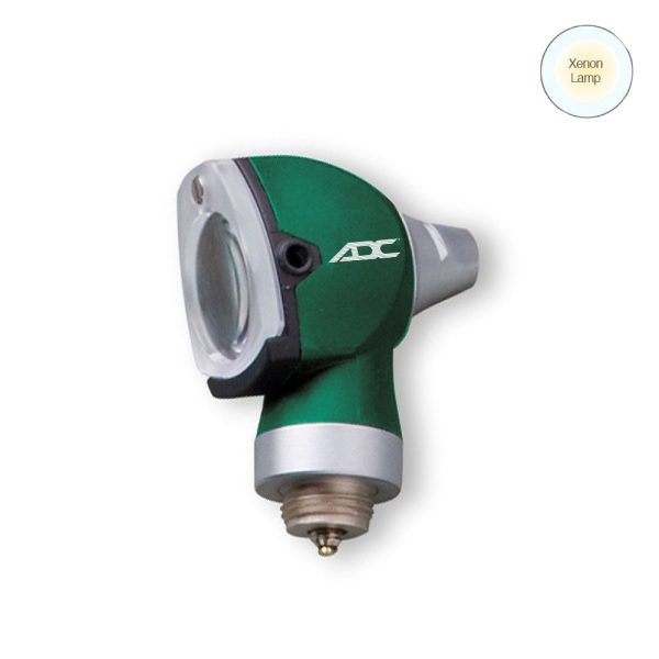 ADC Diagnostix 5120N 2.5V Pocket Otoscope Head - Green Xenon Lamp at MFI Medical