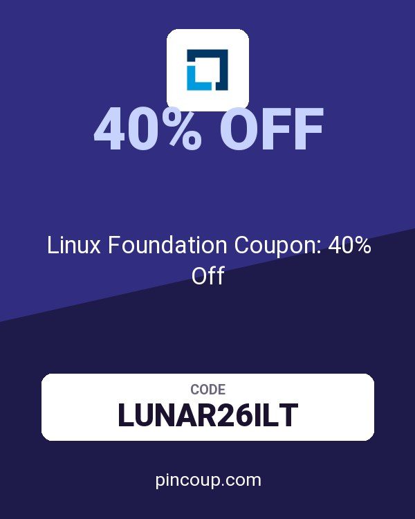 The Linux Foundation: Linux Foundation Coupon: 40% Off