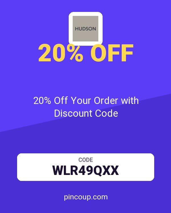 Hudson Jeans coupon: 20% Off Your Order with Discount Code