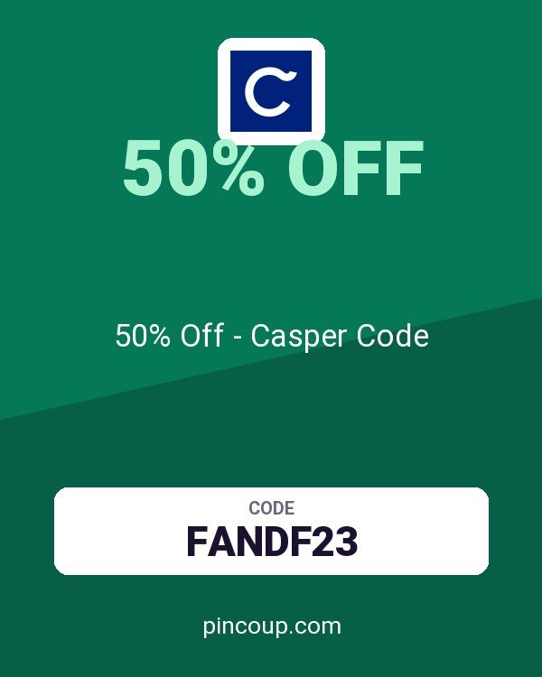 50% Off - Casper Code