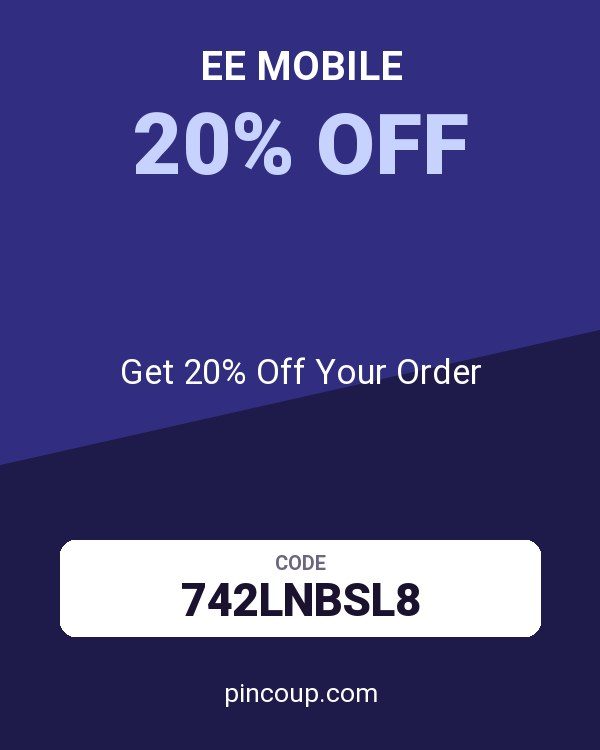 EE Mobile coupon: Get 20% Off Your Order
