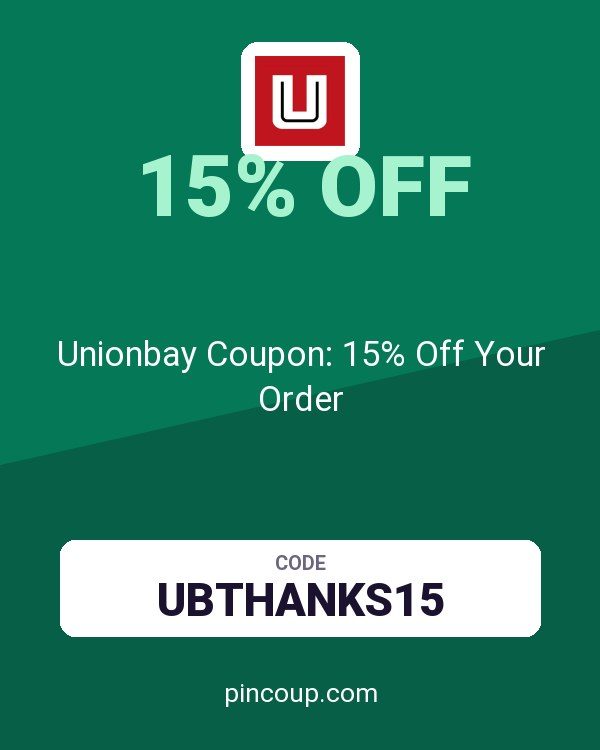 Unionbay Coupon: 15% Off Your Order