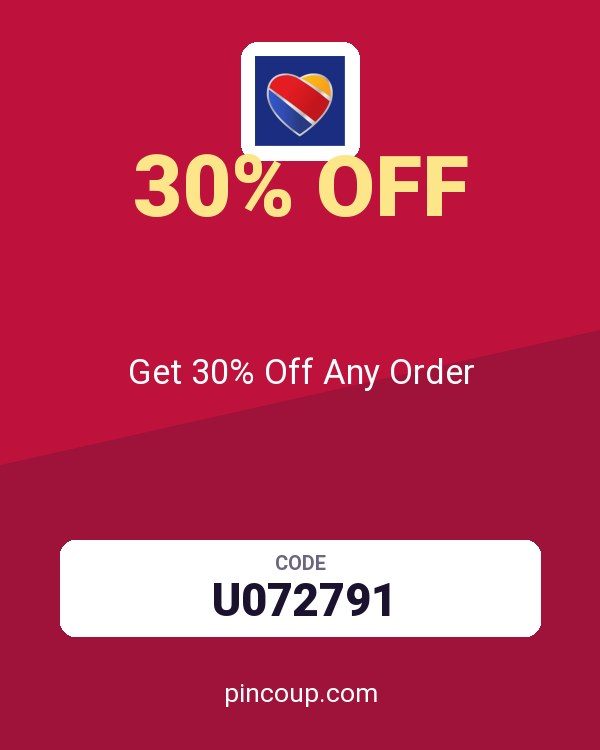 Southwest Airlines Rapid Rewards - Points.com coupon: Get 30% Off Any Order
