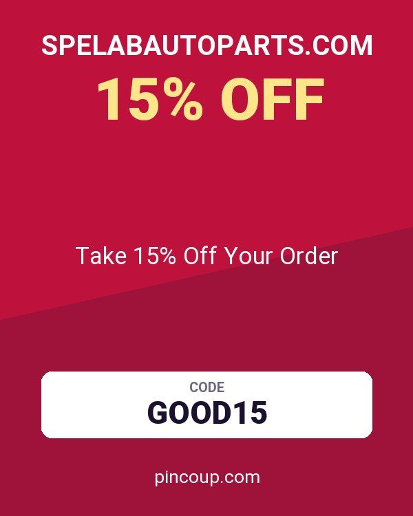 Spelabautoparts.com coupon: Take 15% Off Your Order