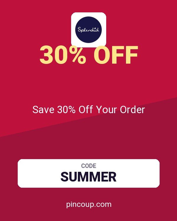 Splendid coupon: Save 30% Off Your Order