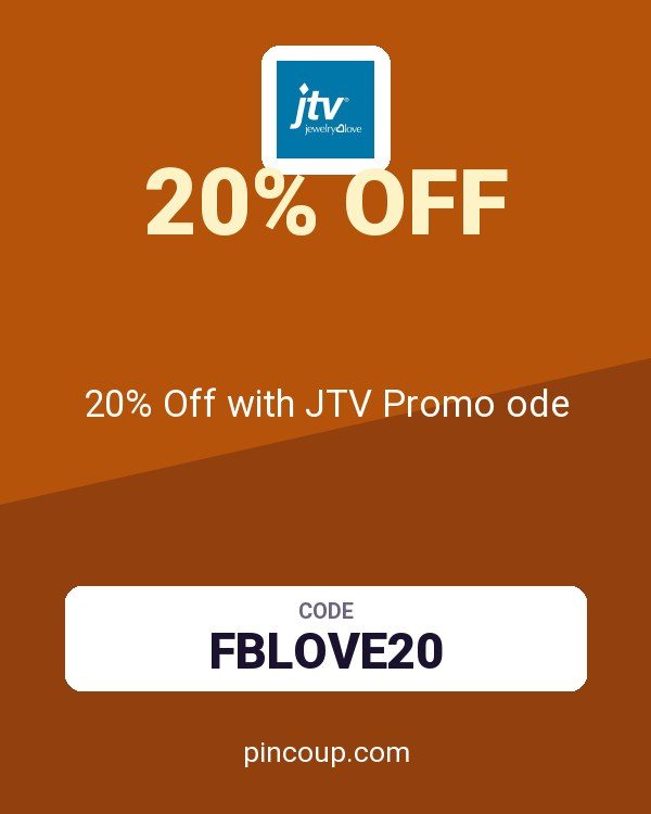 JTV Jewelry coupon: 20% Off with JTV Promo ode