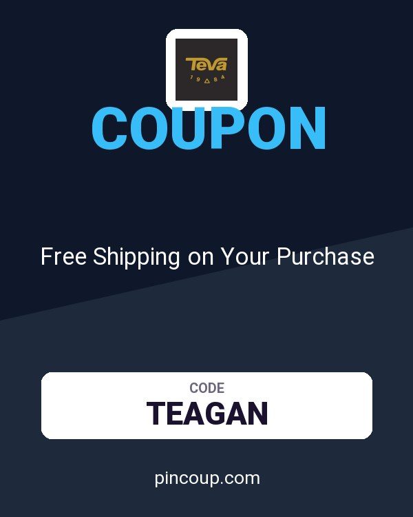 Teva coupon: Free Shipping on Your Purchase