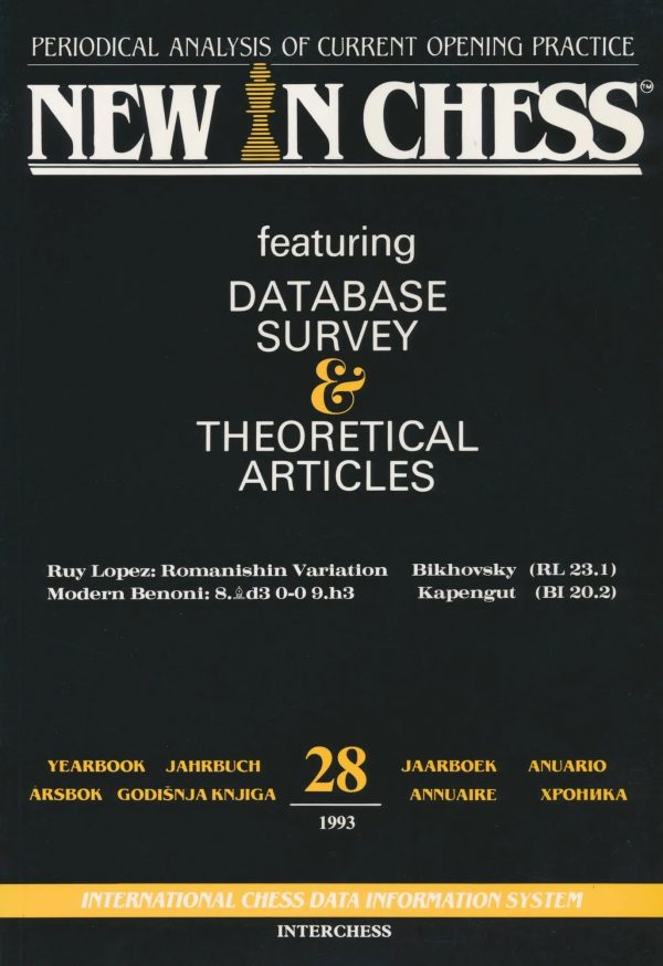 CLEARANCE - NIC Yearbook 28 - PAPERBACK EDITION at Wholesale Chess