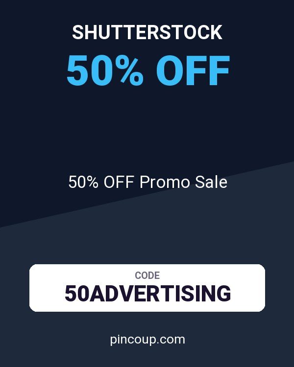 Shutterstock coupon: 50% OFF Promo Sale