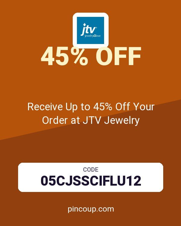 Receive Up to 45% Off Your Order at JTV Jewelry