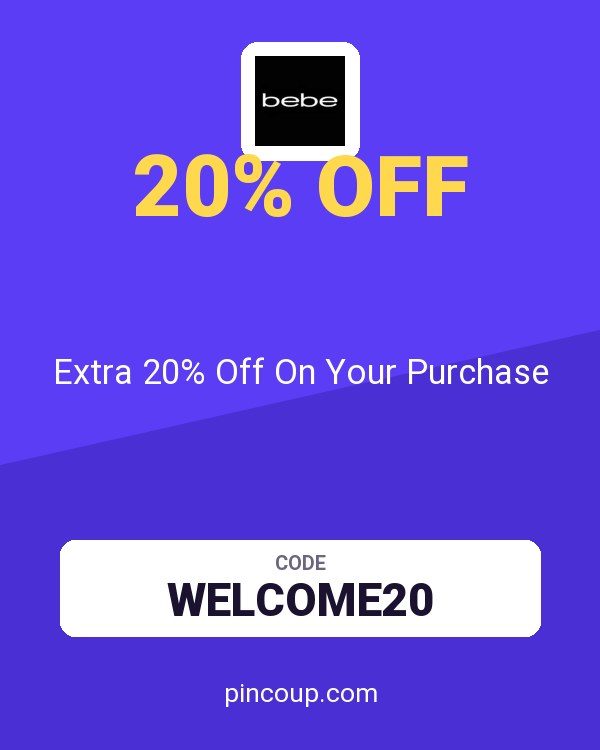 Bebe coupon: Extra 20% Off On Your Purchase