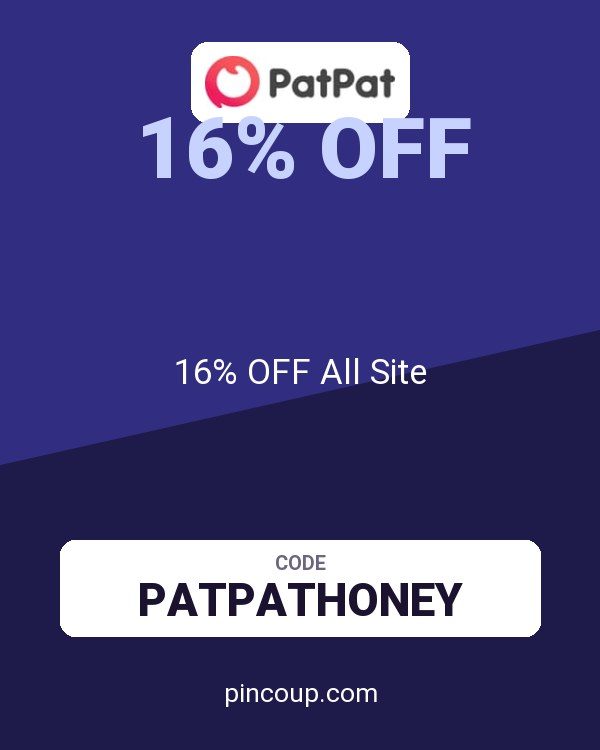 PatPat coupon: 16% OFF All Site